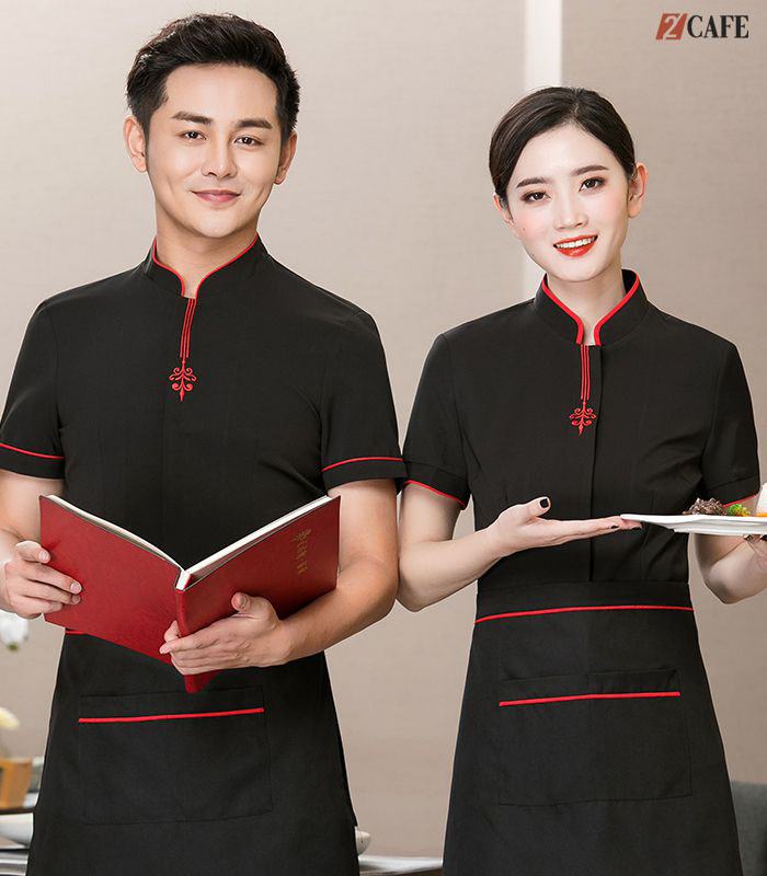 Đồng phục nhân viên phục vụ thể hiện rõ phong cách và đẳng cấp của quán ăn (Ảnh: Internet)