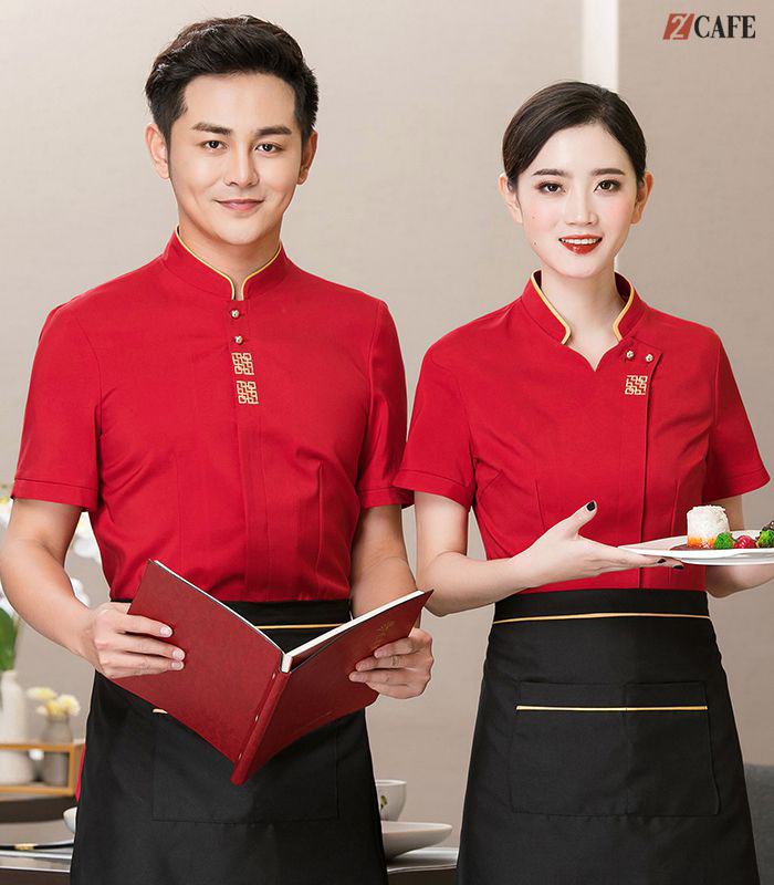 Một mẫu đồng phục khá ấn tượng cho các nhà hàng, quán ăn phong cách Trung Hoa (Ảnh: Internet)