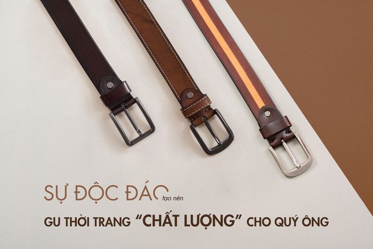 Chọn mua thắt lưng da nam cao cấp