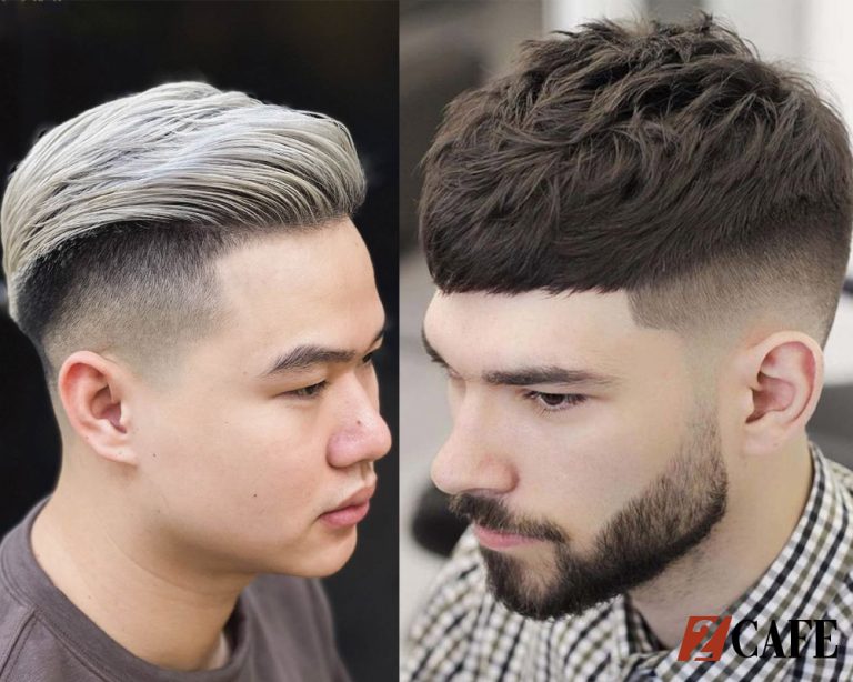 tóc cho nam mặt tròn